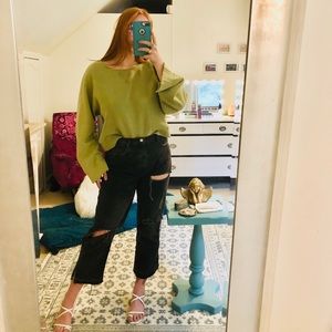 Urban Outfitters backless sweatshirt